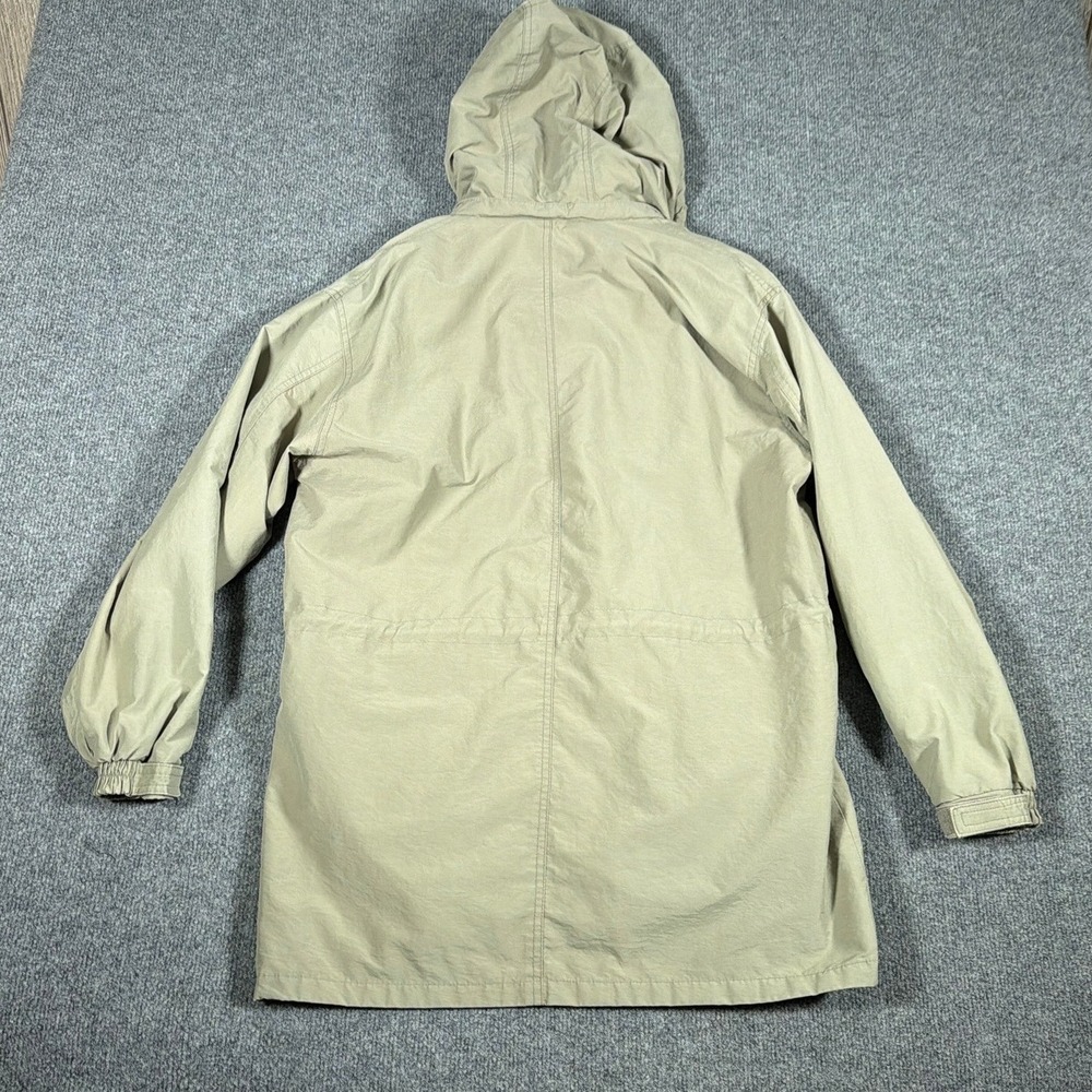 Northern Reflections Field Jacket Mens Small Vintage Khaki Tan Hooded Utility - Picture 8 of 15
